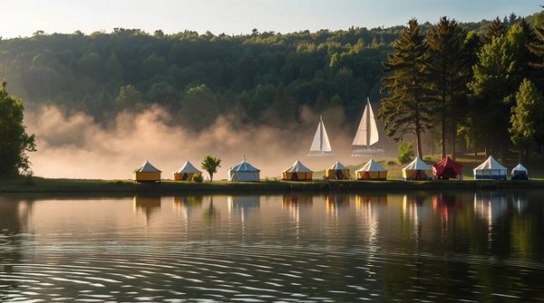 Séjournez au frais : les campings bord de l'eau en france